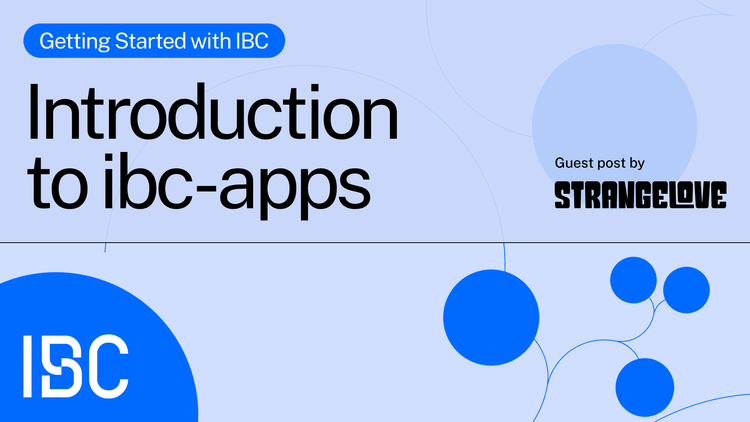 Cover for Introducing the Ibc-apps Repository