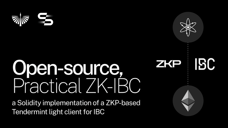 Cover for An Open-Source, Practical ZK-IBC Implementation by TOKI and Succinct